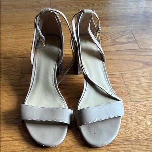 Michael Kors Tan Strappy Heels